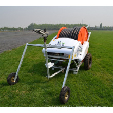 Système d&#39;irrigation par enrouleur de tuyau agricole bien vendu avec flèche